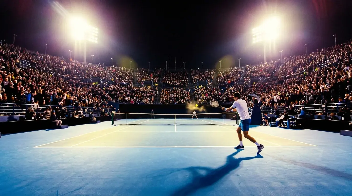 Apuestas de tenis en vivo con partido en directo en pista de tenis